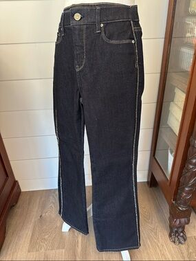 WHBM  High-Rise Skinny Flare (2P)